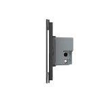 Intrerupator cvadruplu wireless cu touch Livolo din sticla – standard italian