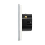Intrerupator Cvadruplu Wi-Fi + RF433 cu Touch din Sticla LUXION