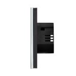Intrerupator Triplu Wi-Fi + RF433 cu Touch din Sticla LUXION