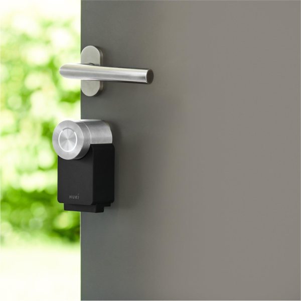 Incuietoare inteligenta Nuki Smart Lock 3.0 Pro, Bluetooth, Notificari, Control acces, Jurnal activitati