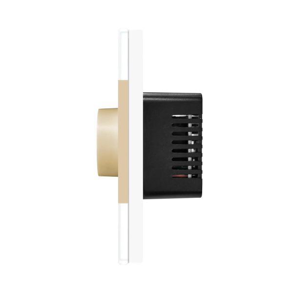 Intrerupator cu Variator Mecanic LUXION cu Rama din Sticla