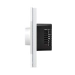 Intrerupator cu Variator Mecanic LUXION cu Rama din Sticla