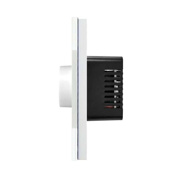 Intrerupator cu Variator Mecanic LUXION cu Rama din Sticla