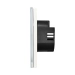 Intrerupator Dublu cu Touch din Sticla LUXION, 500W