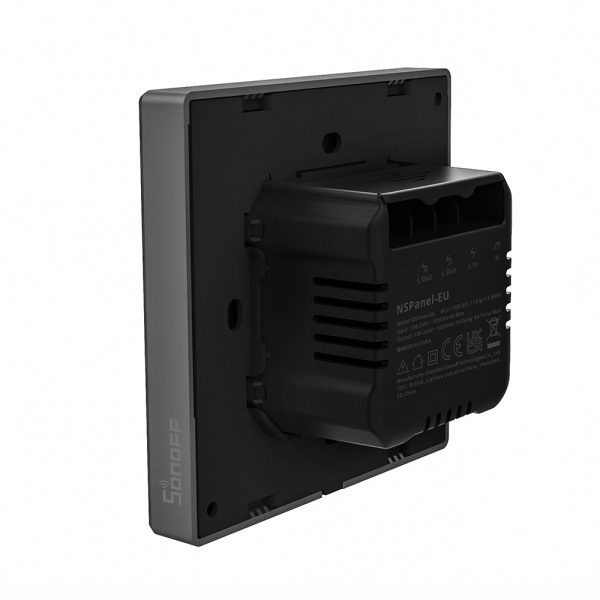 Intrerupator inteligent cu touch si functie termostat Sonoff NS Panel