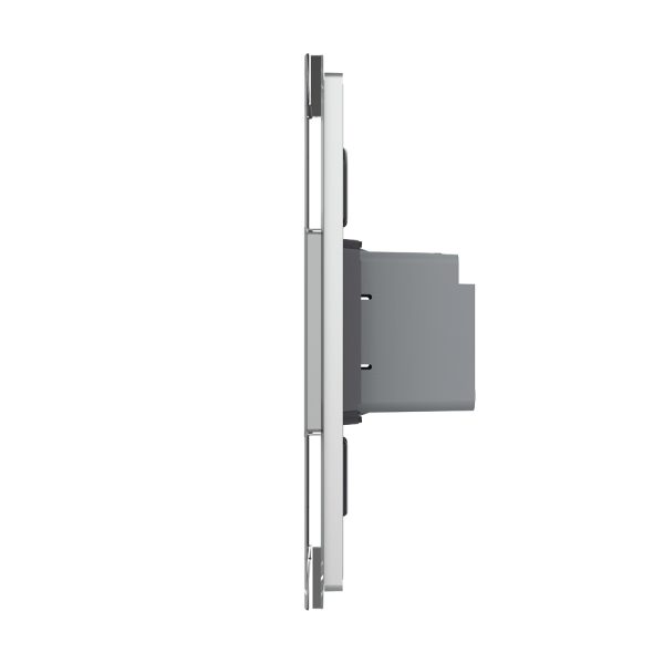Intrerupator Simplu cu Touch Livolo cu Rama Din Sticla 1M – Serie Noua