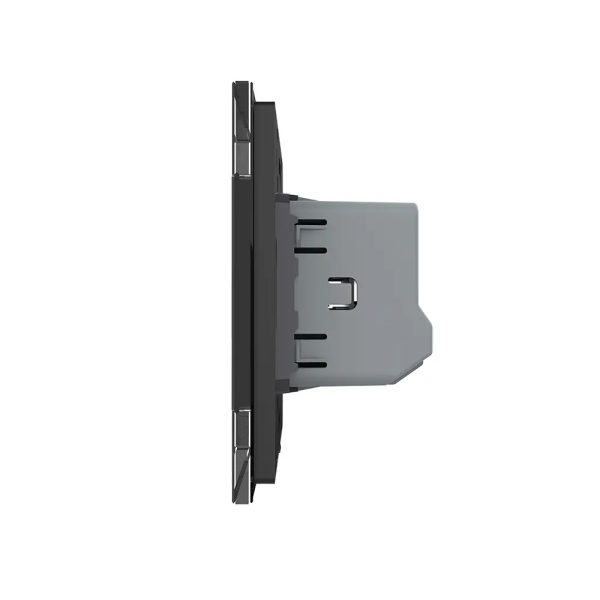 Intrerupator Simplu cu Variator Livolo cu Rama din Sticla, ZigBee – Serie Noua