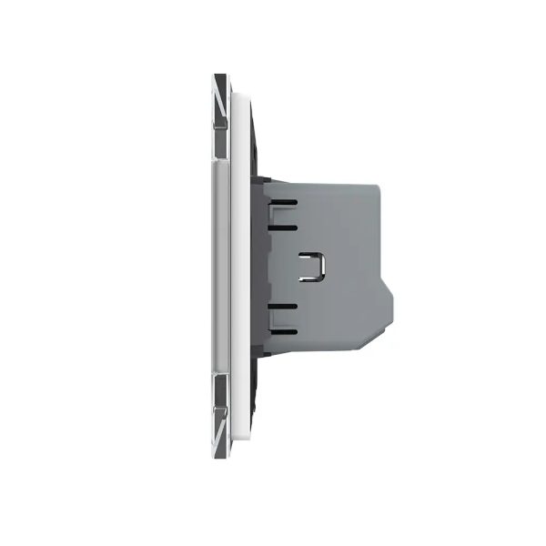 Intrerupator Simplu cu Variator Livolo cu Rama din Sticla, ZigBee – Serie Noua