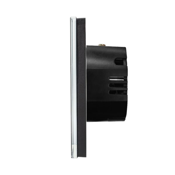 Intrerupator Triplu RF433 cu Touch din Sticla LUXION