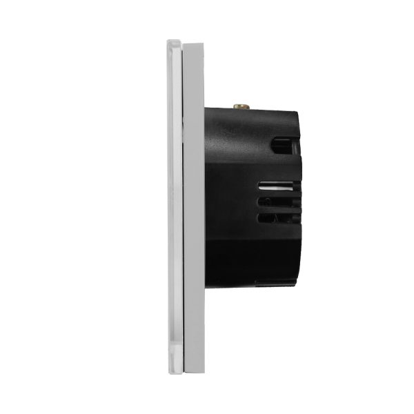 Intrerupator Triplu RF433 cu Touch din Sticla LUXION