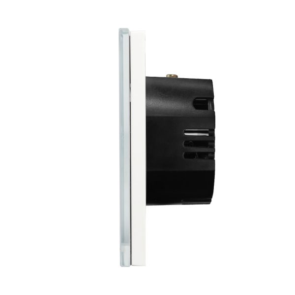 Intrerupator Triplu RF433 cu Touch din Sticla LUXION