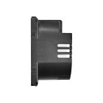 Modul Intrerupator Dublu cu Variator cu Touch LUXION