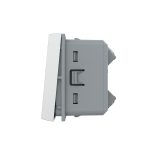 Modul Intrerupator Simplu Mecanic Cap Cruce, 2 Module – Serie Noua