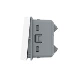 Modul Intrerupator Simplu Mecanic Cap Cruce, 2 Module – Serie Noua