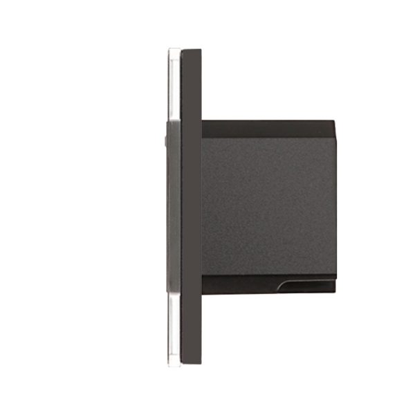 Priza Simpla Wi-Fi LUXION cu Rama din Sticla, RF433