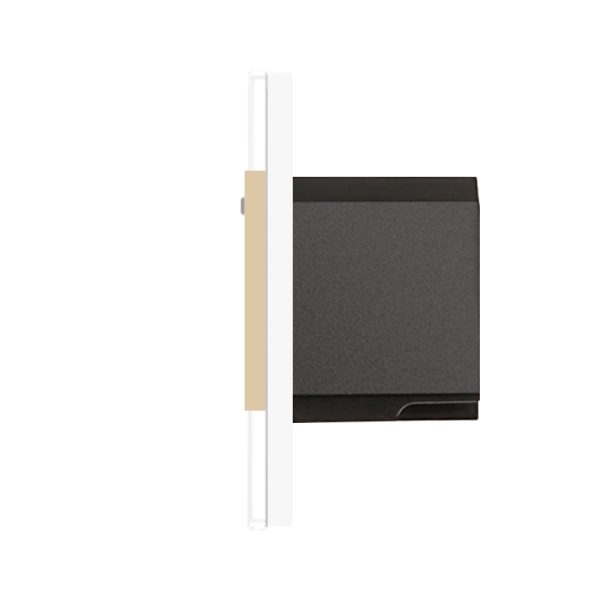 Priza Simpla Wi-Fi LUXION cu Rama din Sticla, RF433