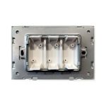 Priza blank – goala Livolo cu rama din sticla – standard italian