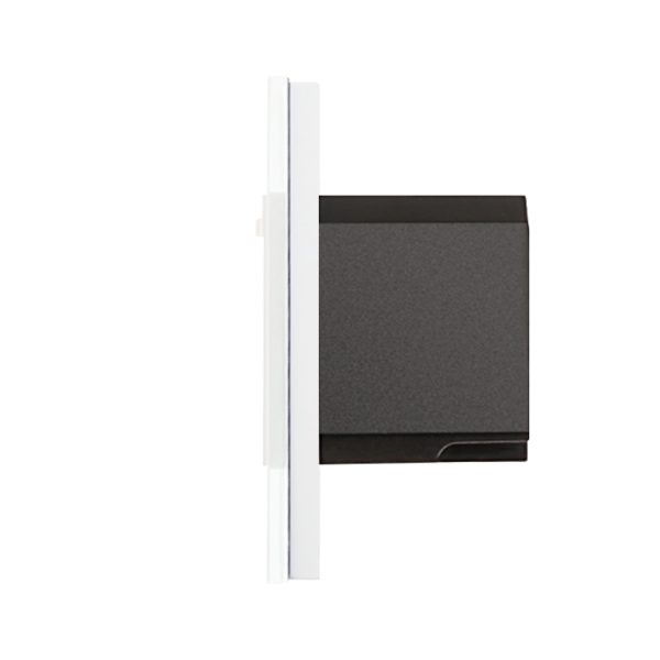 Priza Simpla Wi-Fi LUXION cu Rama din Sticla, RF433