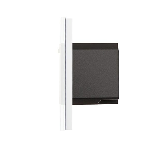 Priza inteligenta pentru perete LUXION Zigbee cu rama din sticla