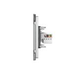 Priza internet Livolo cu rama din sticla – standard italian