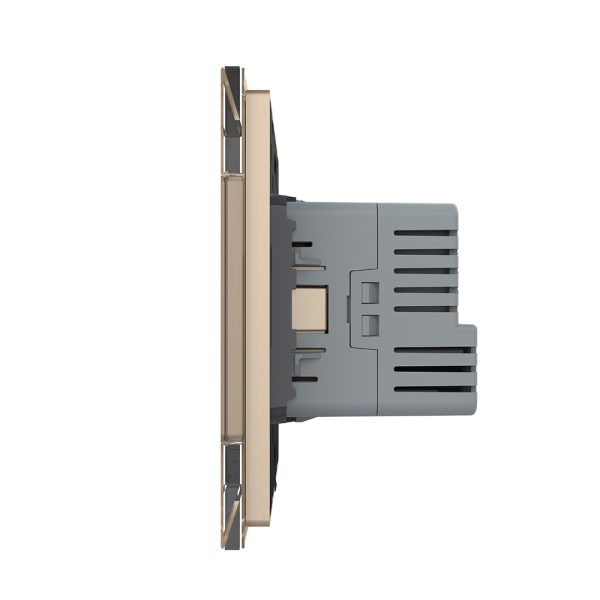 Priza Schuko + USB-C LIVOLO, Standard German – Serie Noua