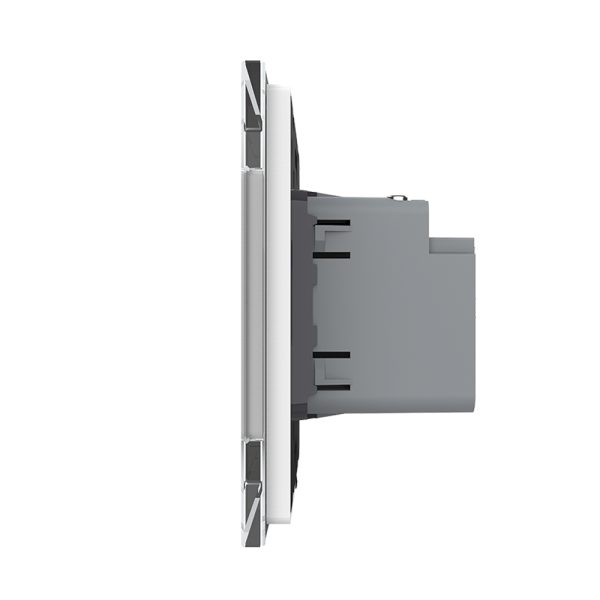 Priza USB Tip C Livolo cu Rama din Sticla