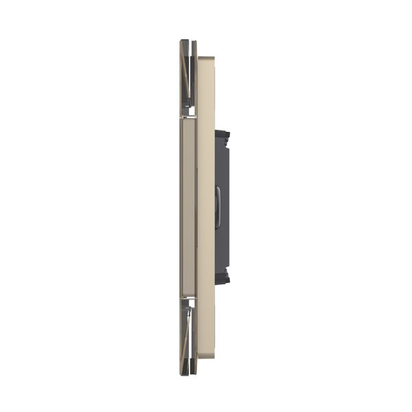 Rama din sticla Livolo standard Italian 3 module – Serie noua
