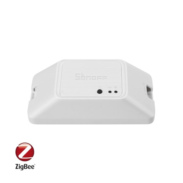 Releu wireless Sonoff Basic R3, Protocol ZigBee, Control aplicatie, Compatibil cu asistenti vocali