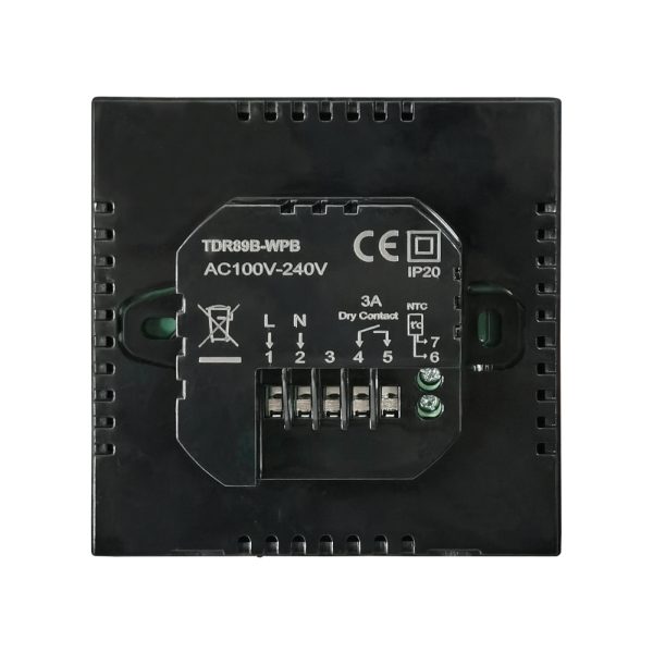 Termostat pentru incalzirea termica pe gaz BeOk TDR89B-WPB