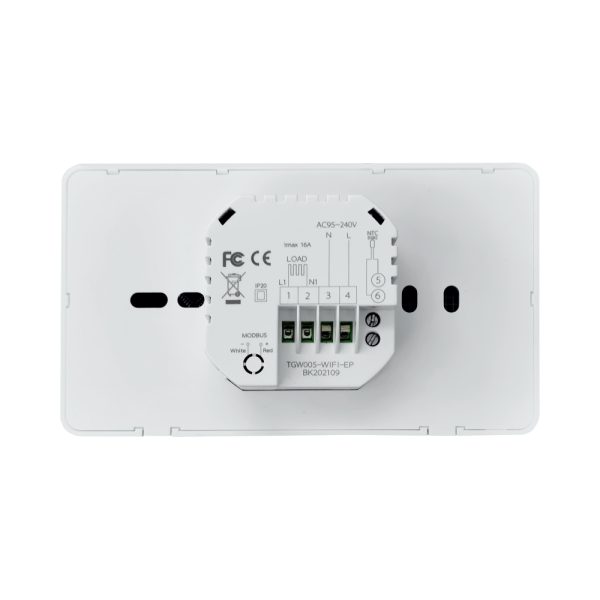 Termostat pentru incalzire electrica in pardoseala BeOk TGW005-WIFI-EP
