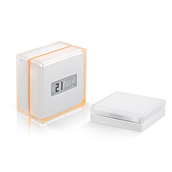Termostat Wi-Fi inteligent Netatmo, Control de la distanta, Programare, Eficienta energetica