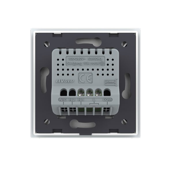 Buton Sonerie cu Touch LIVOLO din Sticla – Serie Noua