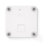 Cantar digital inteligent BlitzWolf BW-SC1, Smart, Control prin aplicatie, Masurare BMI, masa osoasa, grasime viscerala