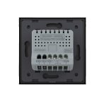 Intrerupator Cap scara / Cruce Wireless cu Touch Livolo din Sticla, Serie Noua