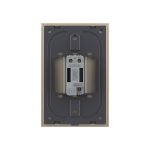 Intrerupator Simplu Cap Scara / Cruce cu Touch Livolo cu Rama Din Sticla 1M, Zigbee – Serie Noua