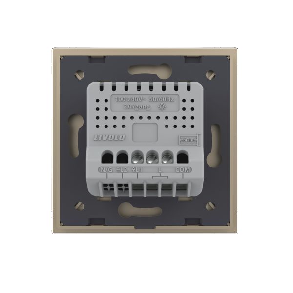 Intrerupator Simplu Wireless si Variator LIVOLO cu Touch Din Sticla – Serie Noua