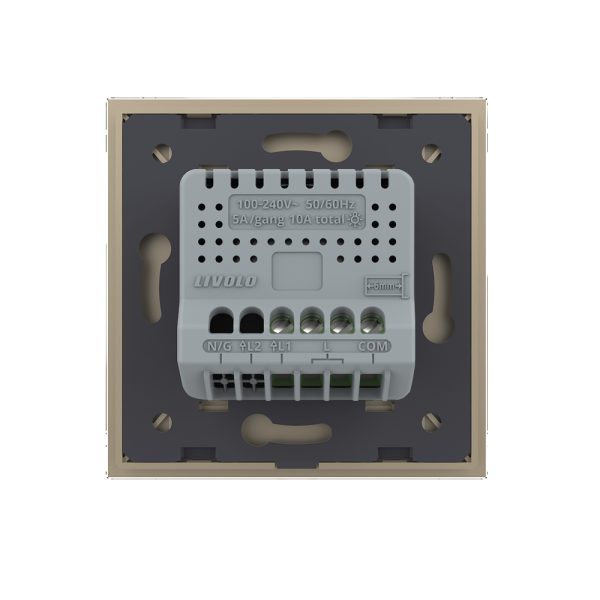 Intrerupator Simplu Cap Scara / Cruce LIVOLO – Protocol ZigBee, Serie Noua