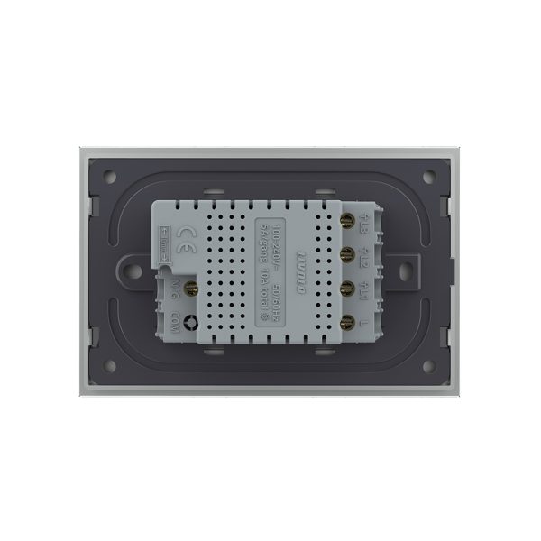 Intrerupator Triplu WIFI cu Touch LIVOLO din Sticla, standard Italian – Serie Noua