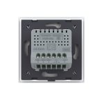 Intrerupator Draperie cu Touch LIVOLO cu Rama din Sticla, Protocol ZigBee
