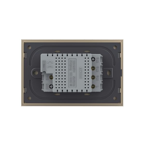 Intrerupator Dublu Wi-Fi cu Touch LIVOLO, standard Italian – Serie Noua