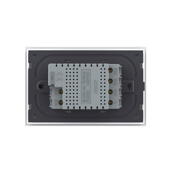 Intrerupator Triplu Cap Scara / Cruce Wi-Fi cu Touch LIVOLO, standard italian – Serie Noua