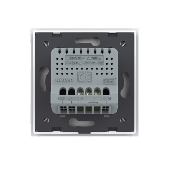 Intrerupator LIVOLO simplu wireless cu touch si telecomanda inclusa