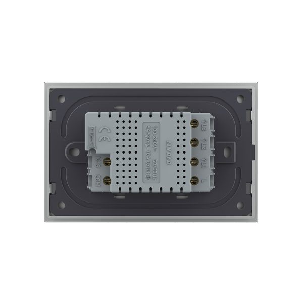 Intrerupator Triplu Cap Scara / Cruce Wi-Fi cu Touch LIVOLO, standard italian – Serie Noua