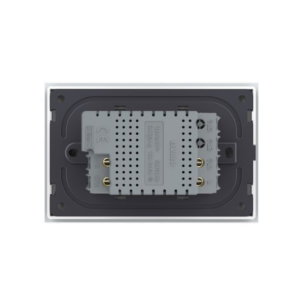 Intrerupator Simplu Cap Scara / Cruce Wi-Fi cu Touch LIVOLO, standard italian – Serie Noua