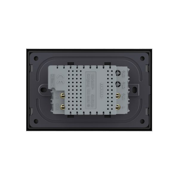 Intrerupator Simplu Cap Scara / Cruce Wi-Fi cu Touch LIVOLO, standard italian – Serie Noua