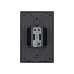 Intrerupator Simplu Cap Scara / Cruce cu Touch Livolo cu Rama Din Sticla 1M – Serie Noua