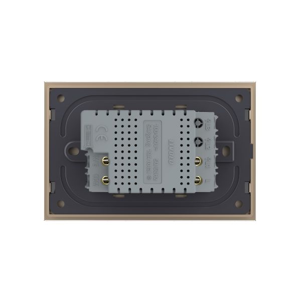 Intrerupator Simplu Cap Scara / Cruce Wi-Fi cu Touch LIVOLO, standard italian – Serie Noua