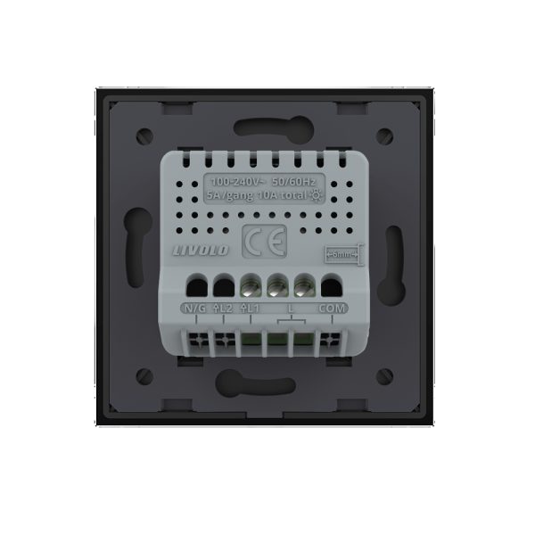 Intrerupator LIVOLO simplu wireless cu touch si telecomanda inclusa