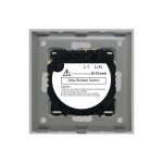 Intrerupator Simplu Cap Scara / Cruce RF433 cu Touch din Sticla LUXION