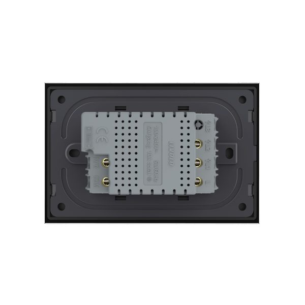 Intrerupator Dublu Cap Scara / Cruce Wi-Fi cu Touch LIVOLO, standard italian – Serie Noua